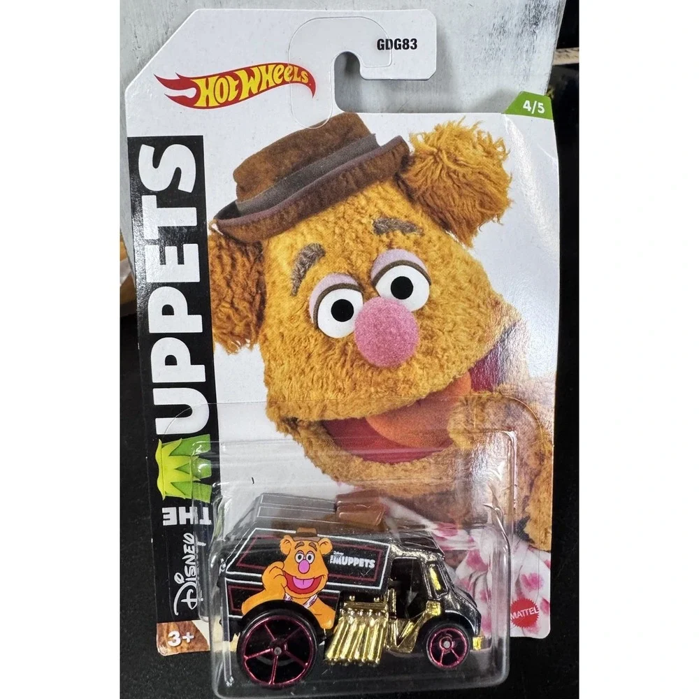 Hot Wheels Disney The Muppets Lot 3 Gonzo Fozzie Animal Character Cars NIP